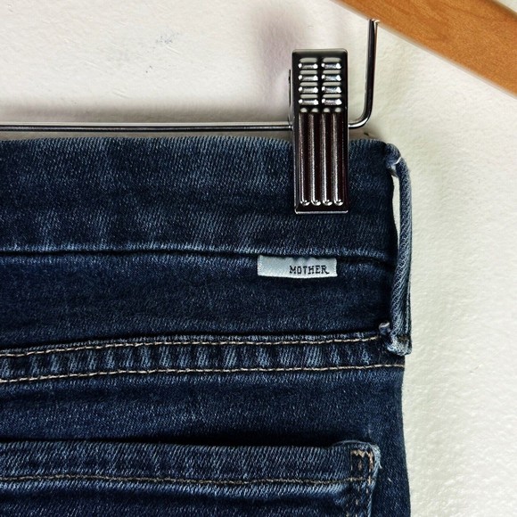 Mother The Looker Skinny Jeans in Forever and a Day Dark Wash Stretch Women's 26 - Picture 10 of 13